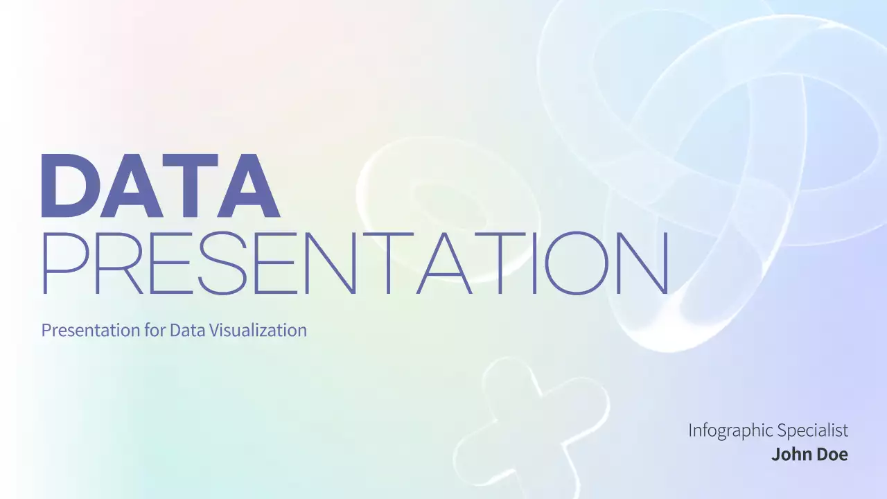 Pastel Modern Data Presentation