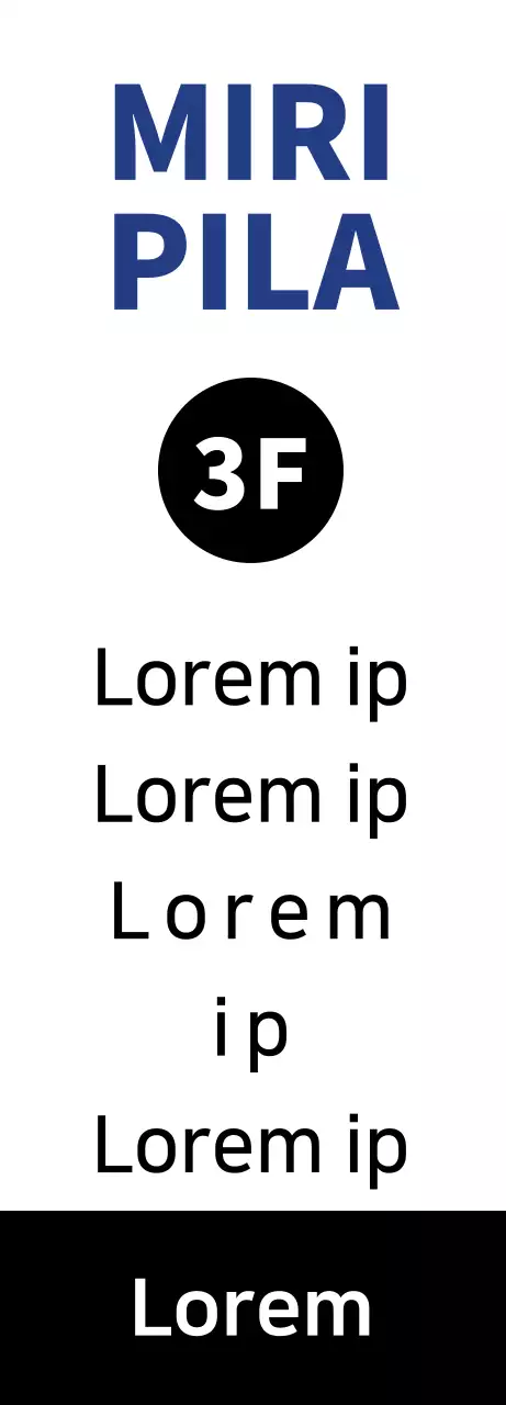 Spanduk yoga bersih modern berwarna hitam dengan instruktur senam pilates