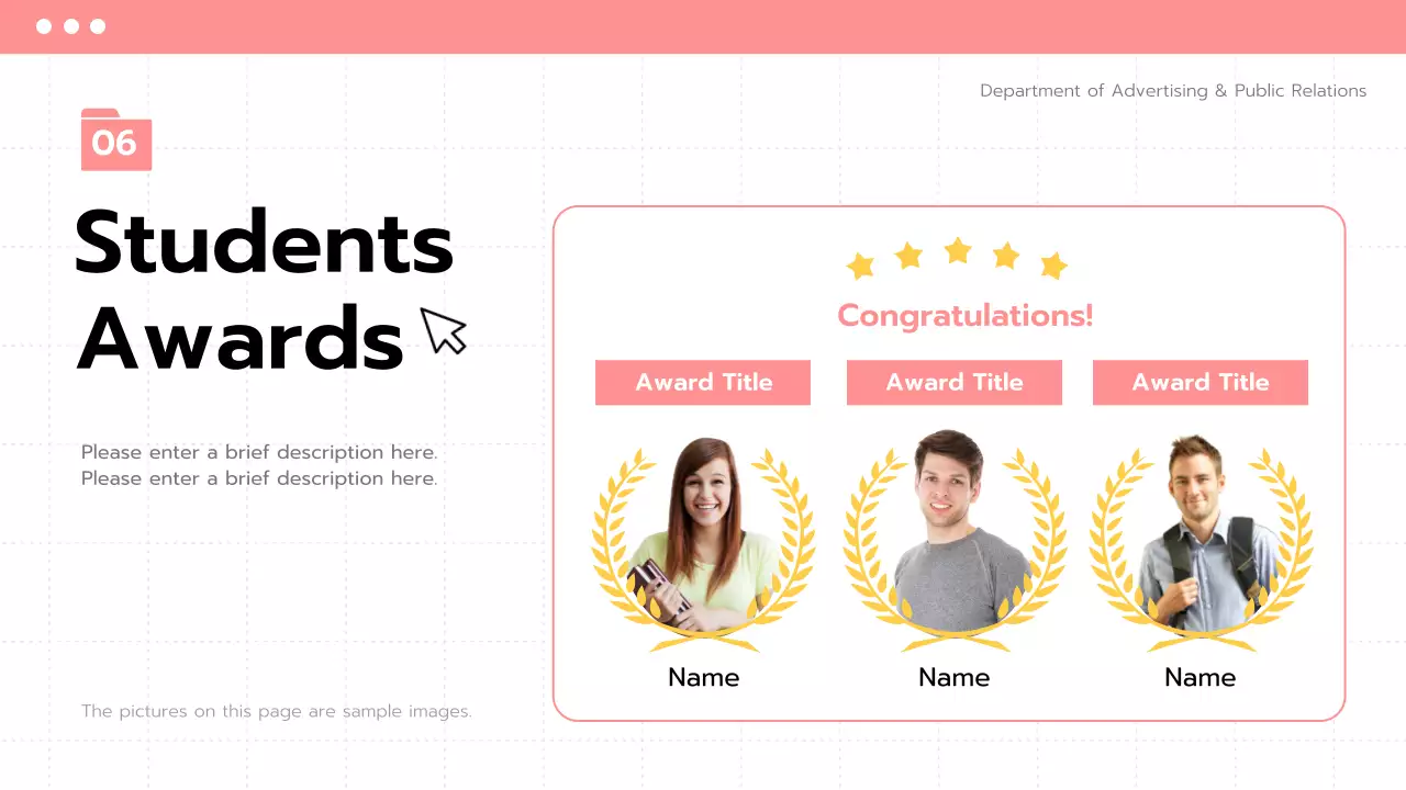 Coral Modern University Conference Agenda Presentation