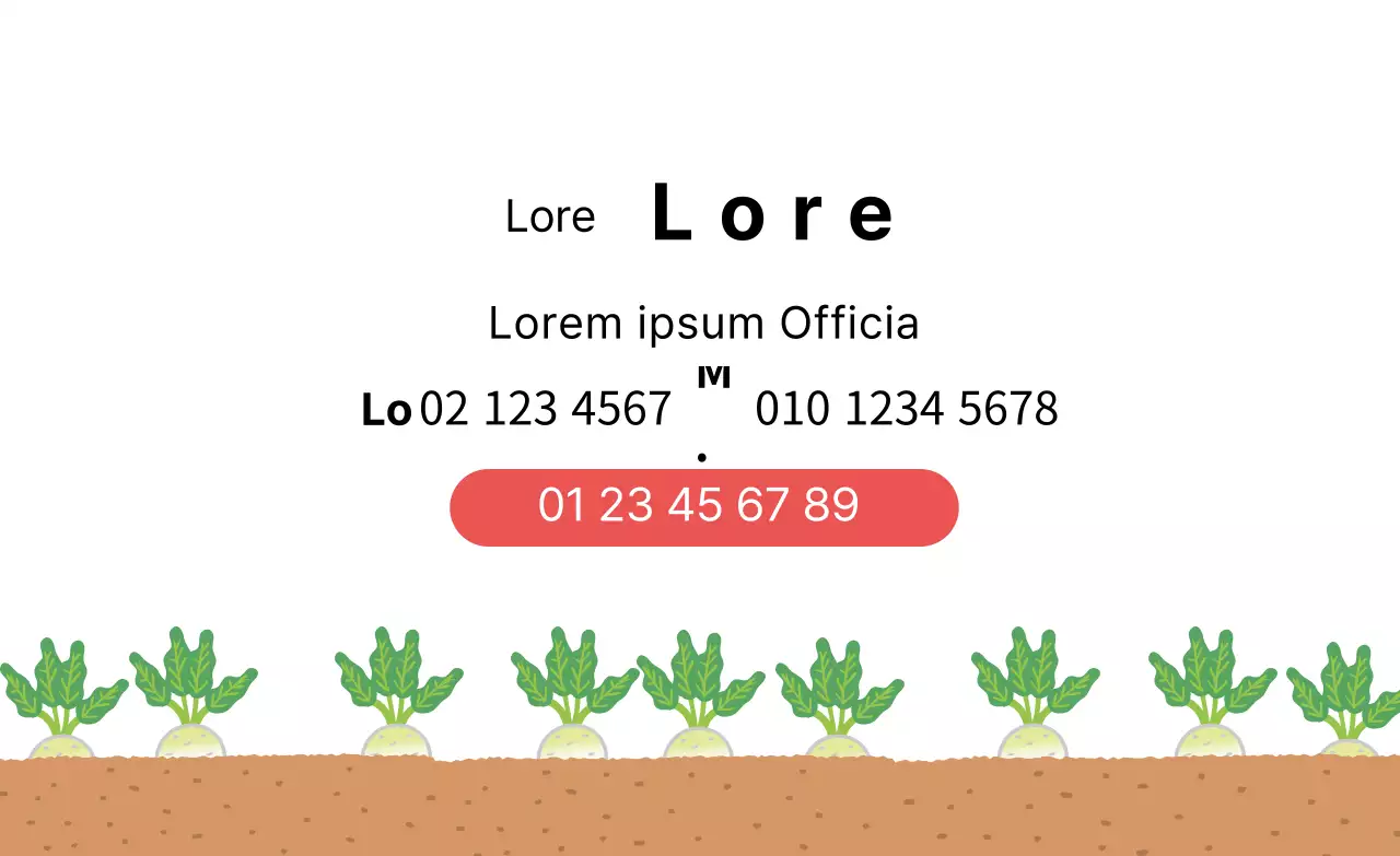 Illustration blanche étiquette de ferme de produits mignons