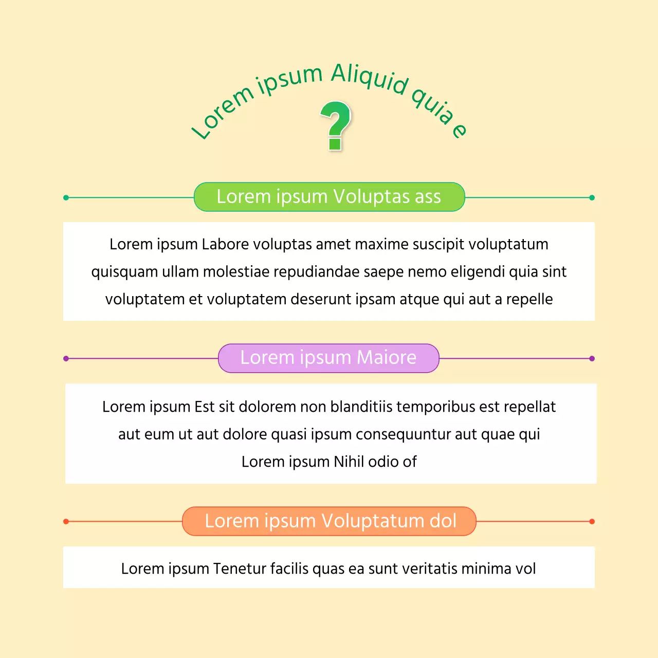 Frische, gelbe Illustrationen informieren über Frühjahrsblütentees