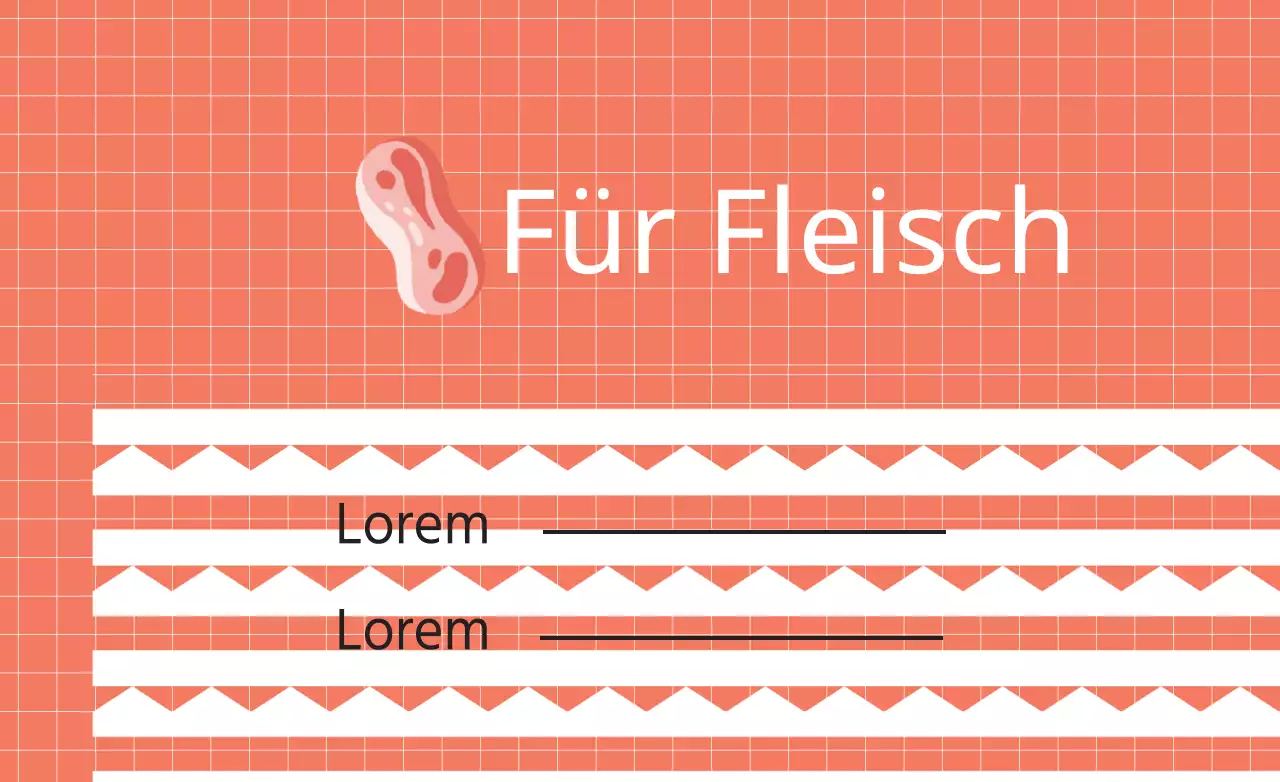 Für Fleisch