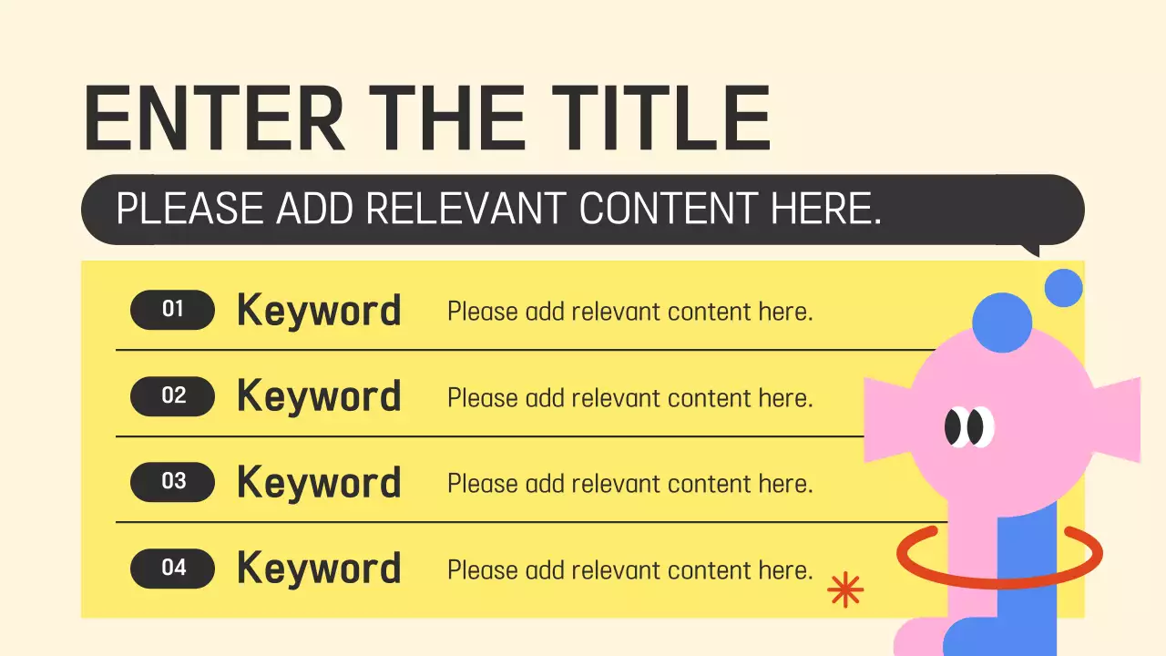  컬러풀한 귀여운 캐릭터가 설명해주는 개념 정리