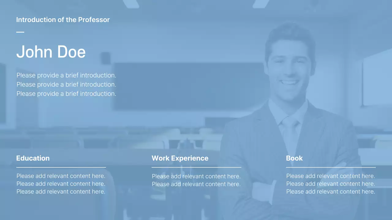 Blue Modern Architecture Course Presentation