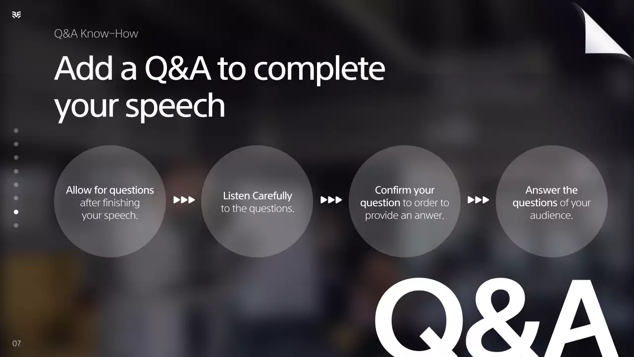 해군 전문가 연설 과정 프레젠테이션