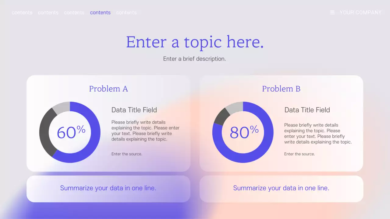 Blue Minimal Business Presentation