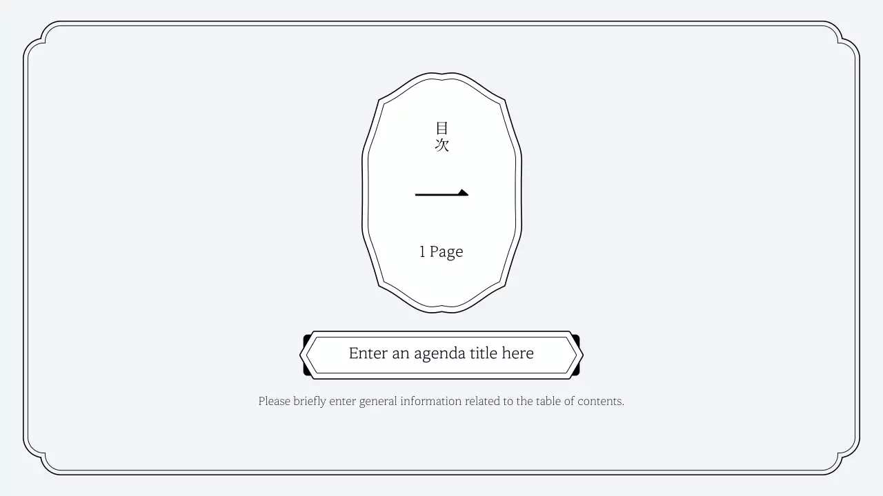 Grey Traditional Layout Presentation