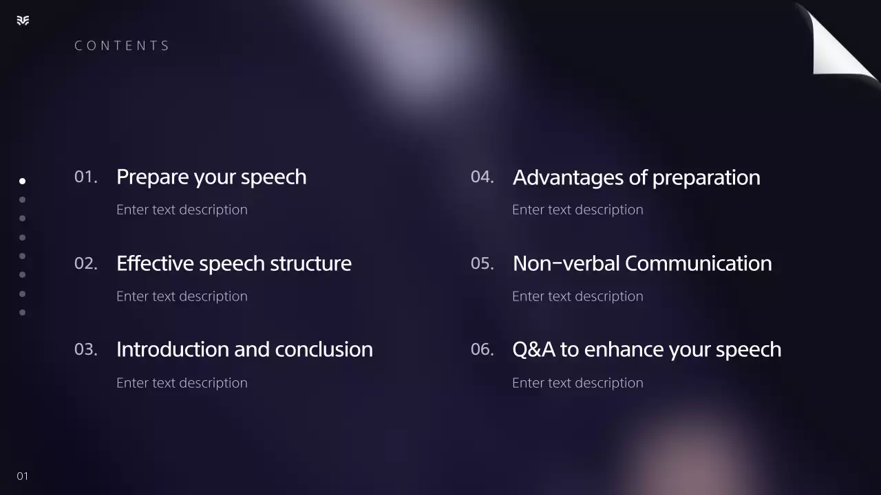 해군 전문가 연설 과정 프레젠테이션