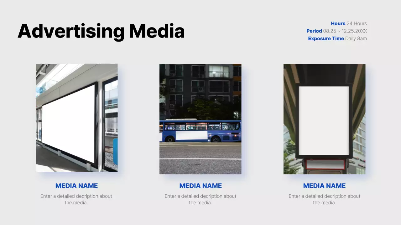 Blue Modern Advertising Proposal Presentation