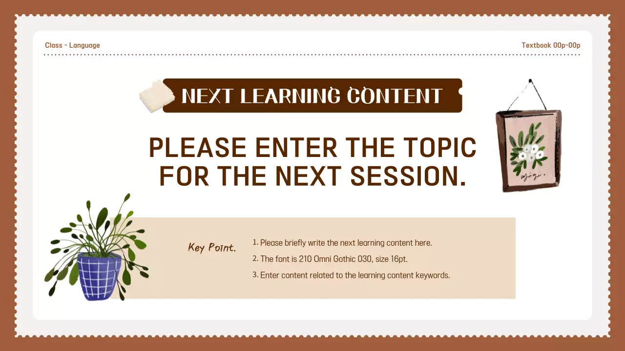 Brown Vintage Novel Course Presentation