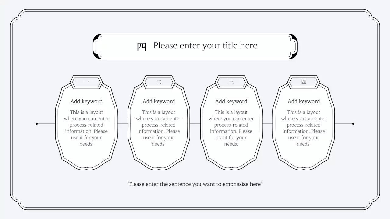 Grey Traditional Layout Presentation