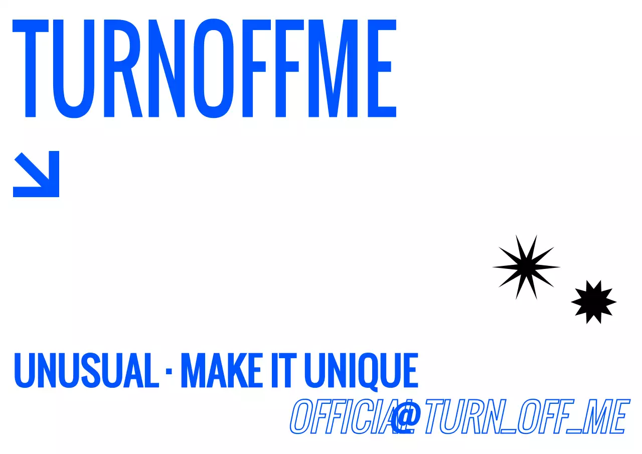 Promote a hip, blue-and-black editorial shop and display products.