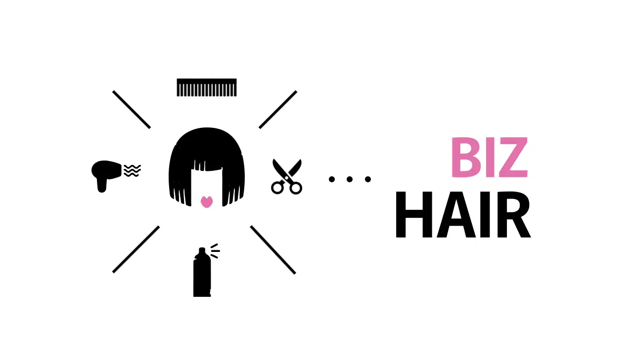 白 モダン 美容 名刺