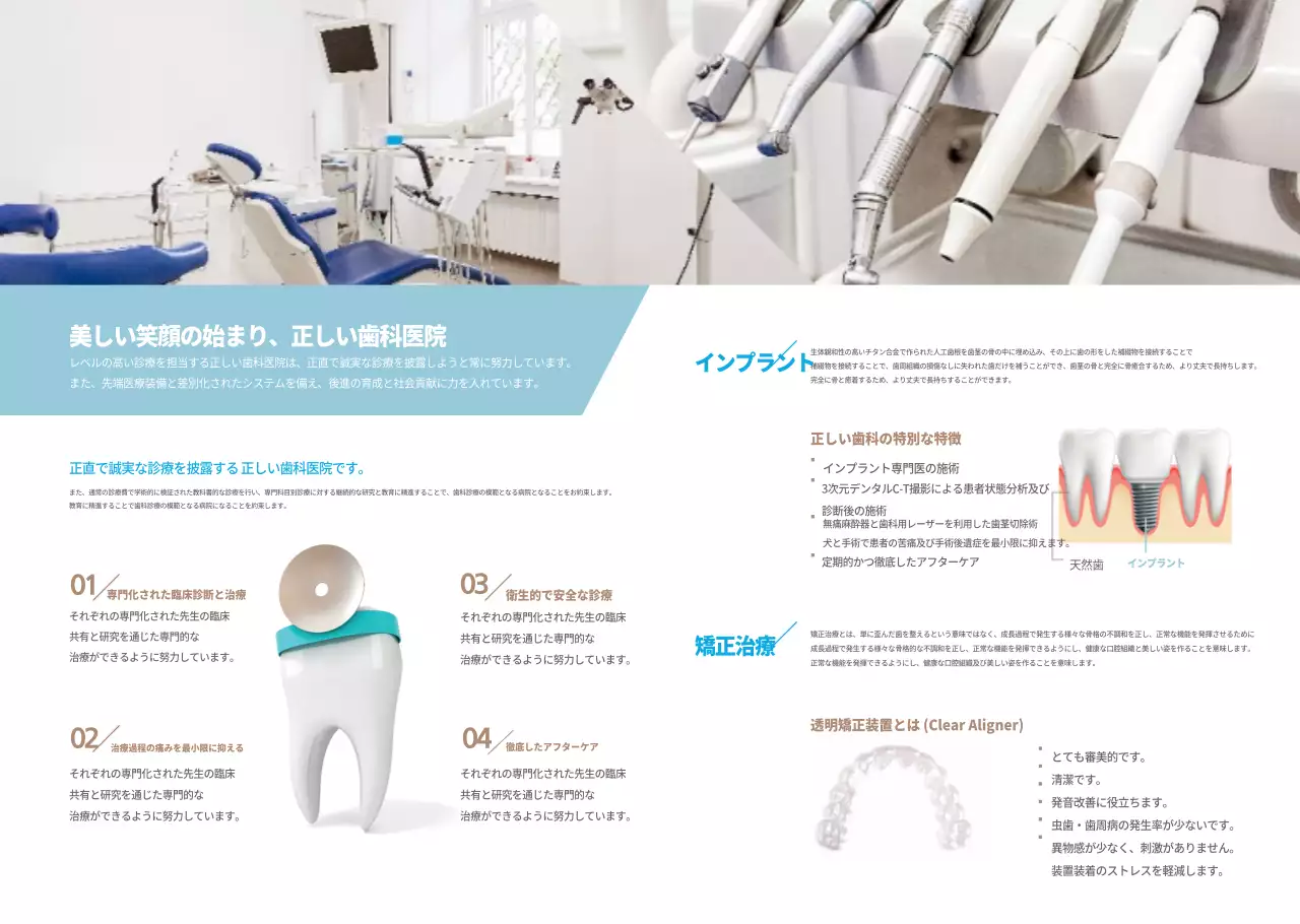 正しい歯科医院