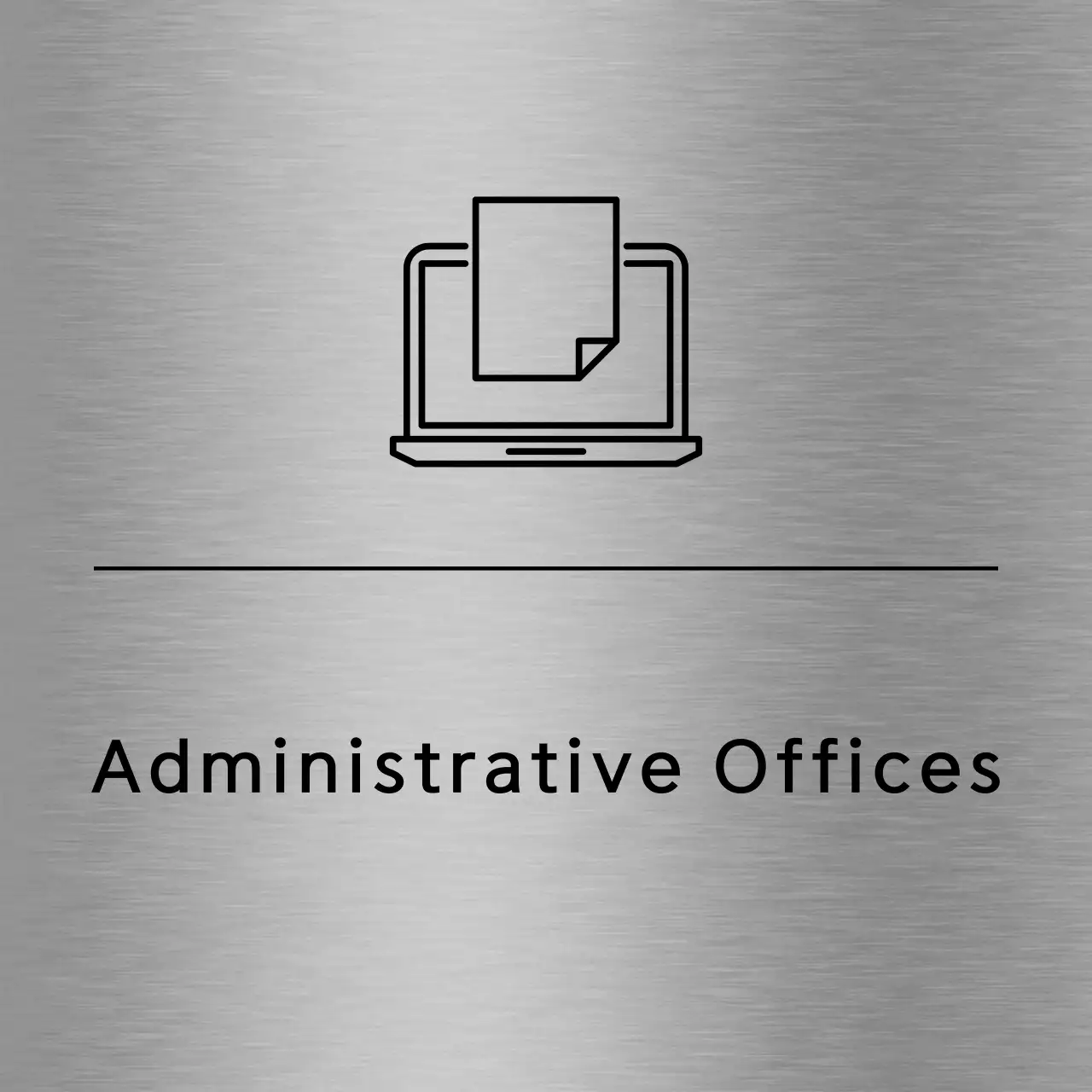 Each place name with a simple, black, school-related line icon