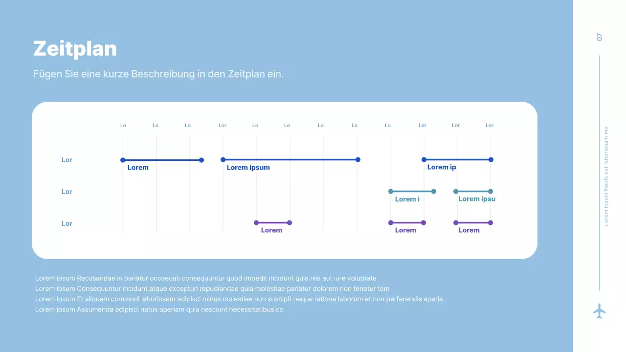 Flugzeugfenster in blauem Konzept Airline-Werbung kurz