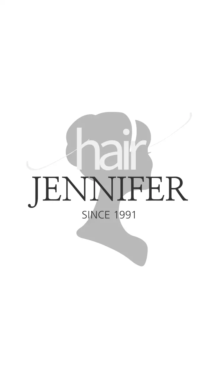 白黒 シンプル 美容室 名刺