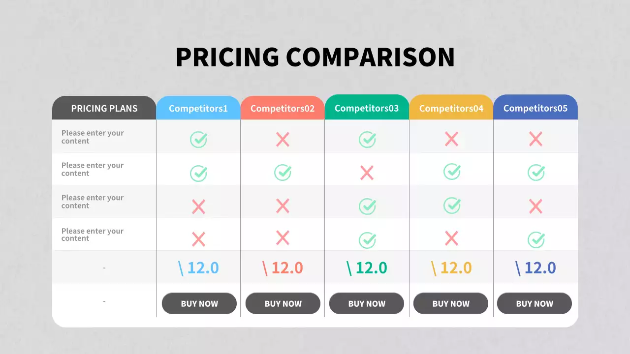 グレー シンプル プラン 企画書 インフォグラフィック