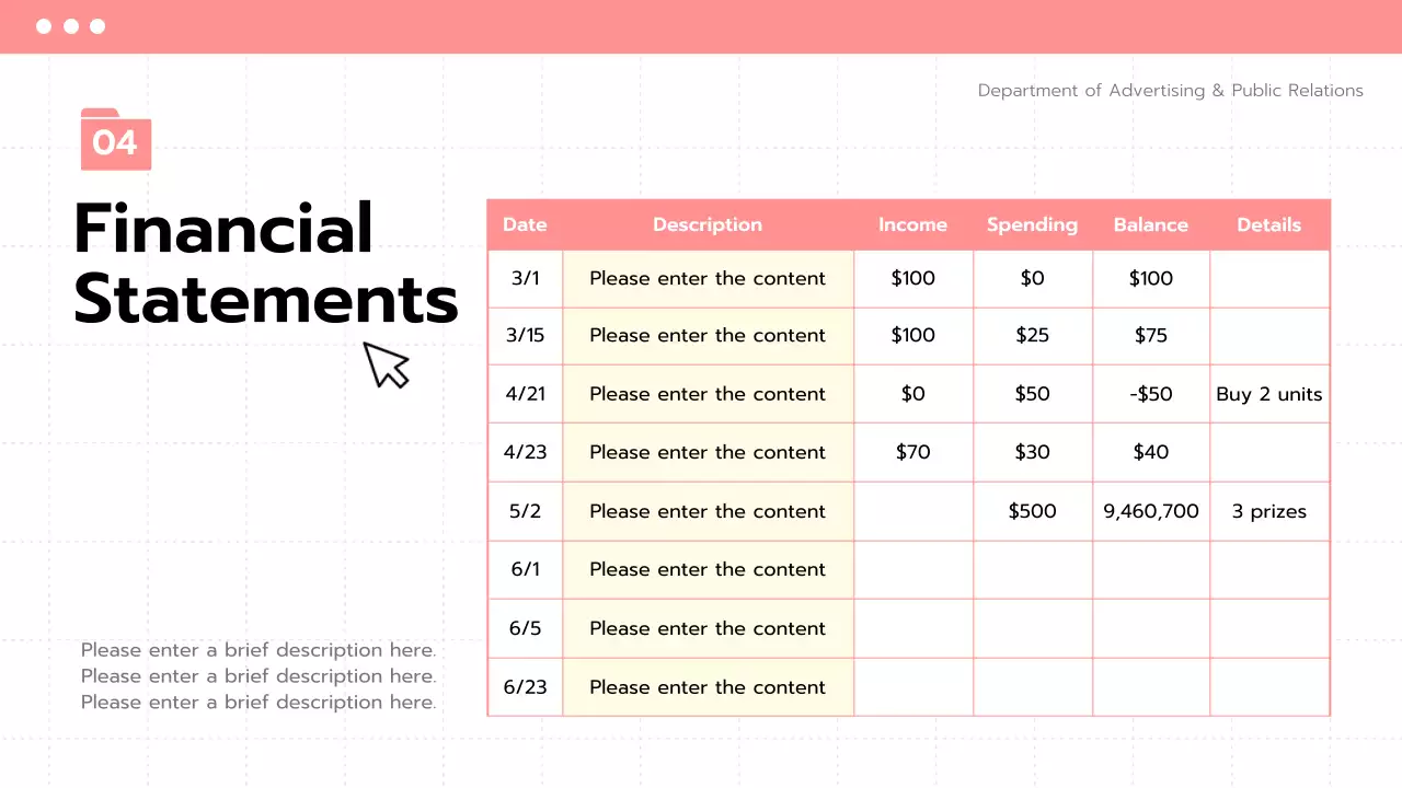 Coral Modern University Conference Agenda Presentation