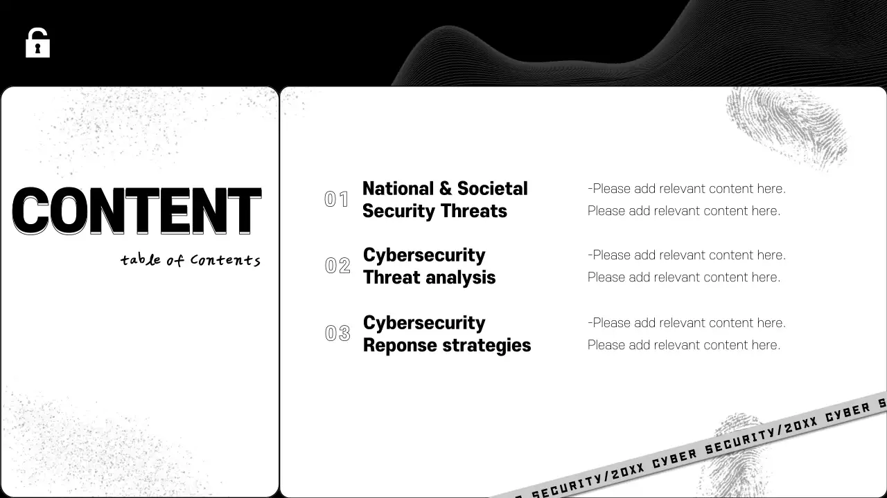 블랙 사이버 보안 보고서 발표