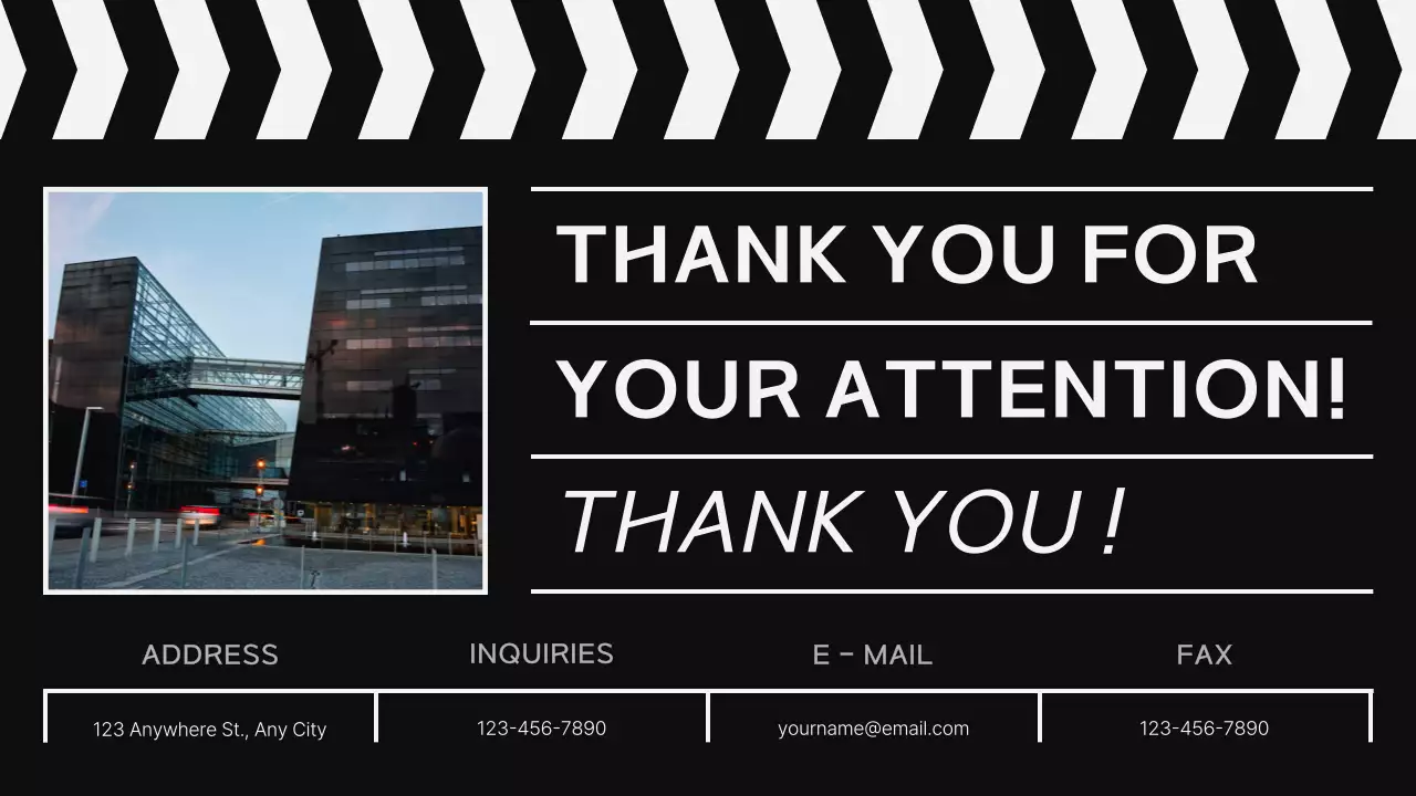 Black Modern Film Recruitment Presentation