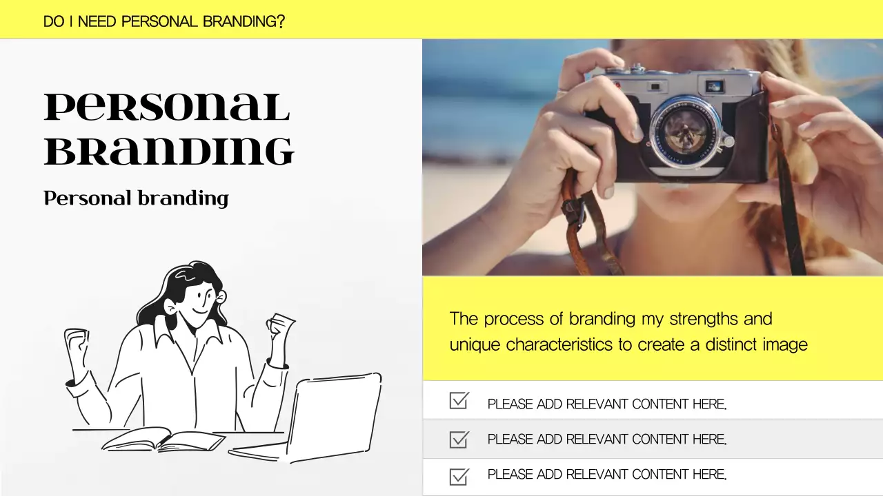 옐로우 모던 브랜딩 가이드 프레젠테이션