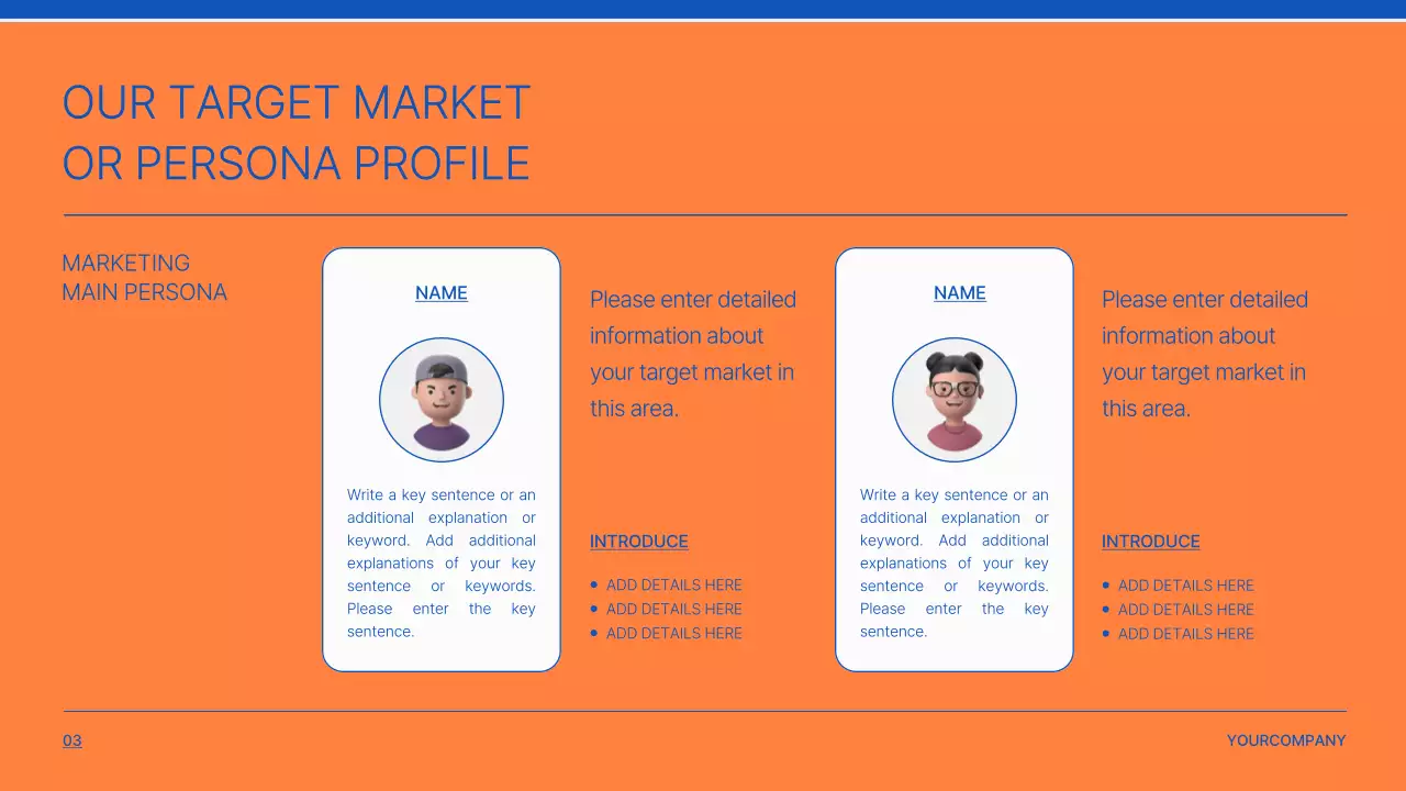 블루 프로페셔널 마케팅 제안 프레젠테이션