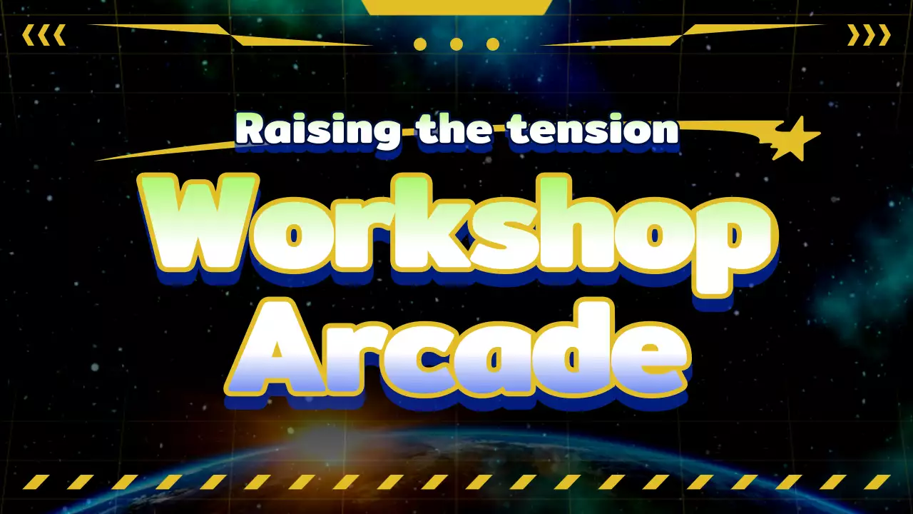 옐로우 레트로 워크숍 프레젠테이션