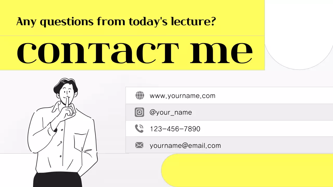 옐로우 모던 브랜딩 가이드 프레젠테이션