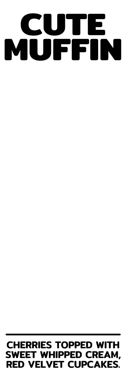 Estilo de personagem de cupcake giro para mercadoria de café