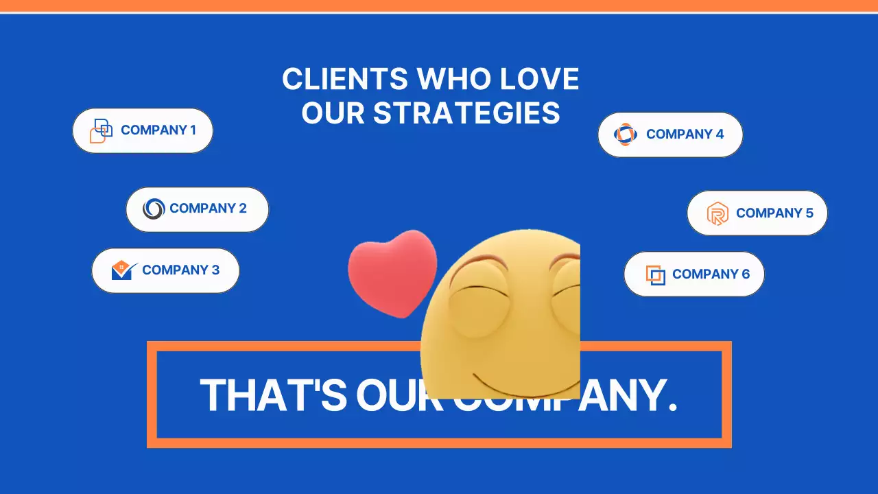 블루 프로페셔널 마케팅 제안 프레젠테이션