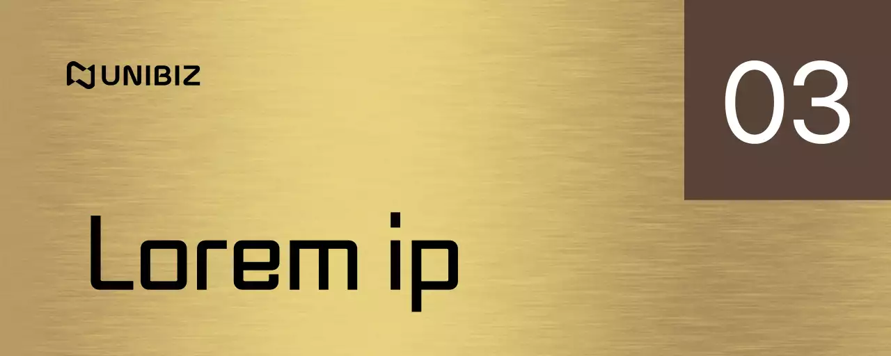 A simple placeholder sign with brown and black corporate department names and square shapes.