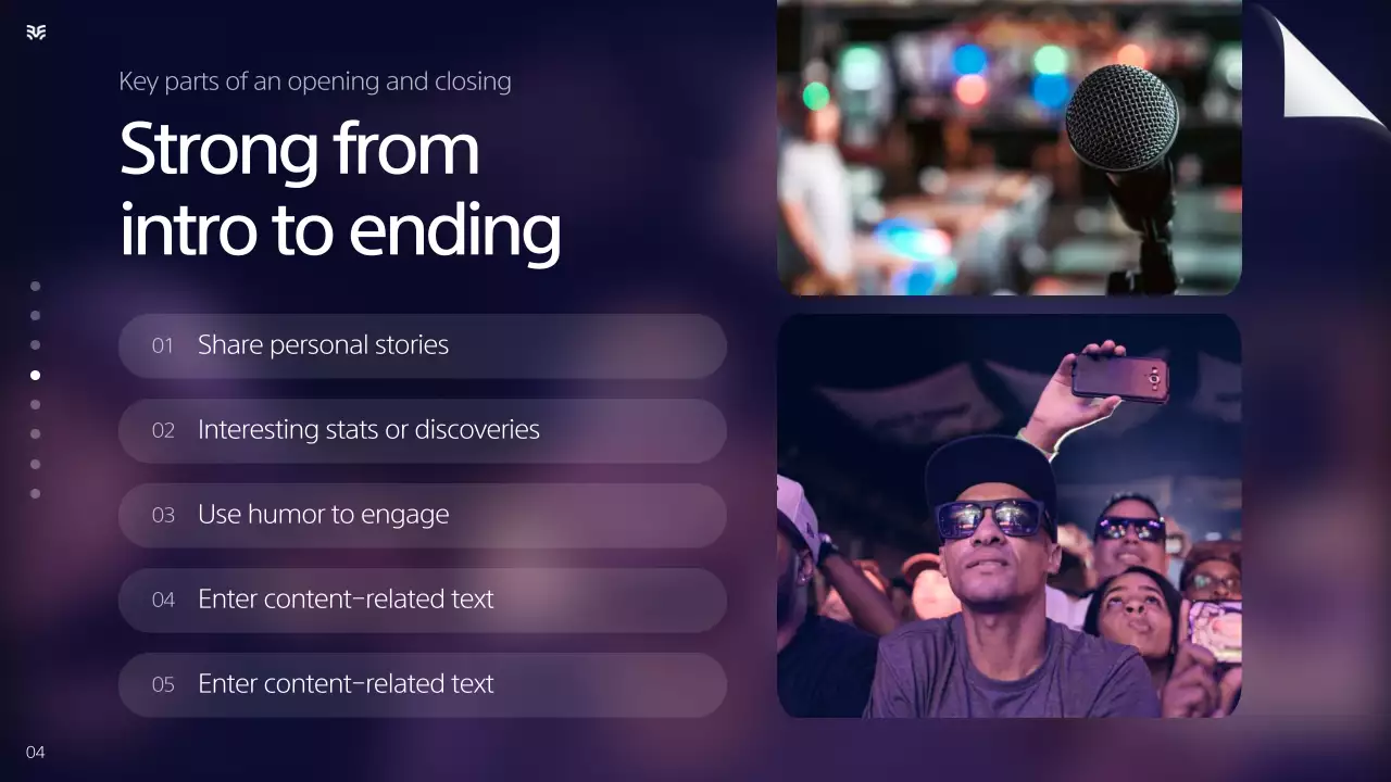 해군 전문가 연설 과정 프레젠테이션