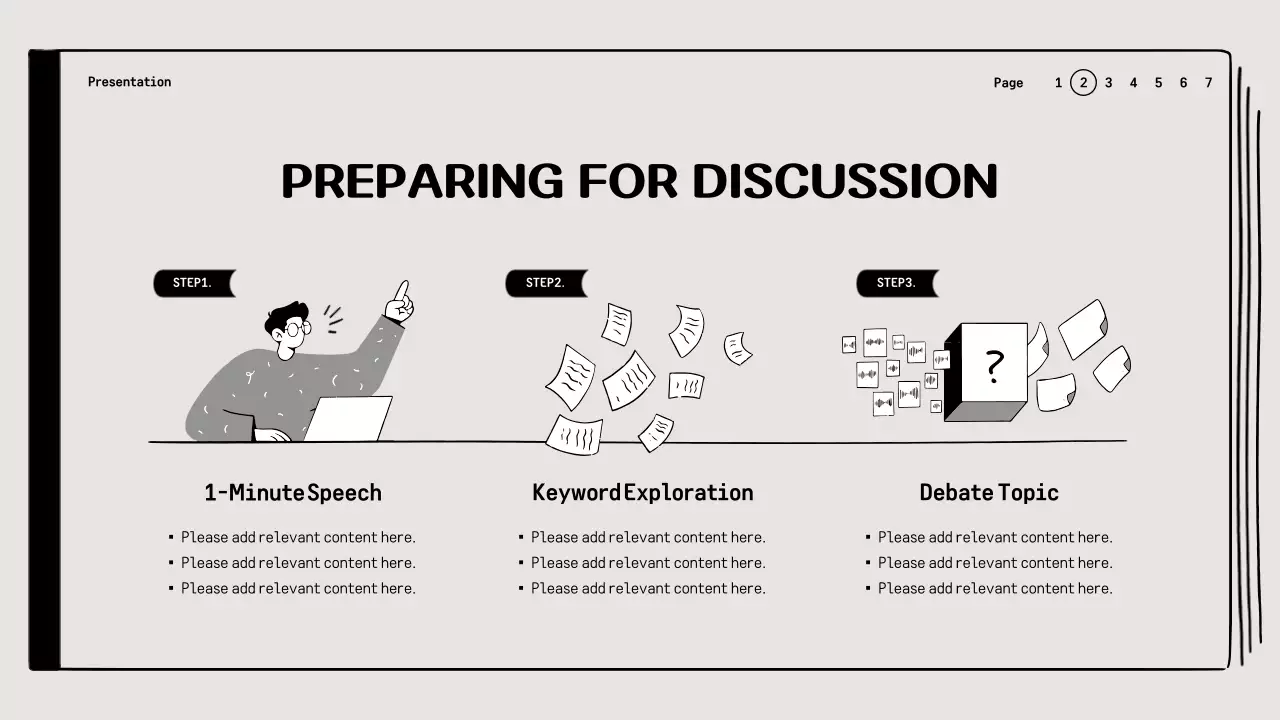 Grey Minimal Book Class Presentation