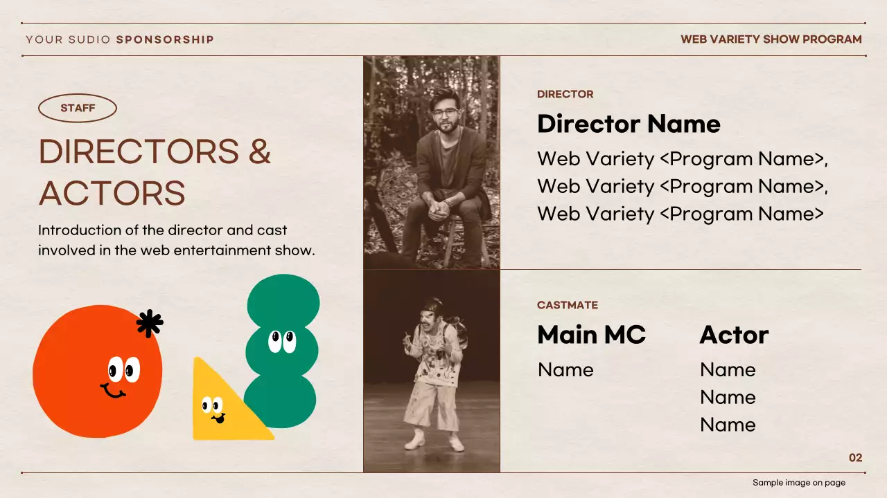 Beige Playful Sponsorship Proposal Presentation