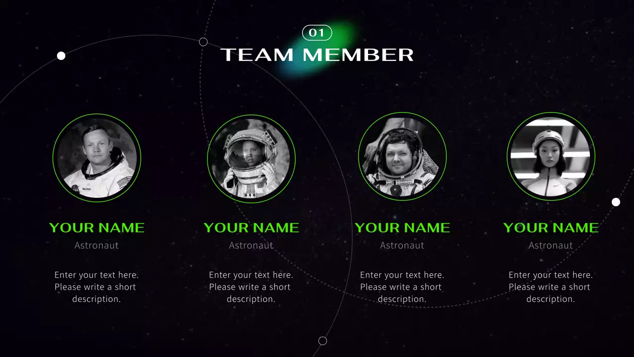 Black Modern Space Presentation