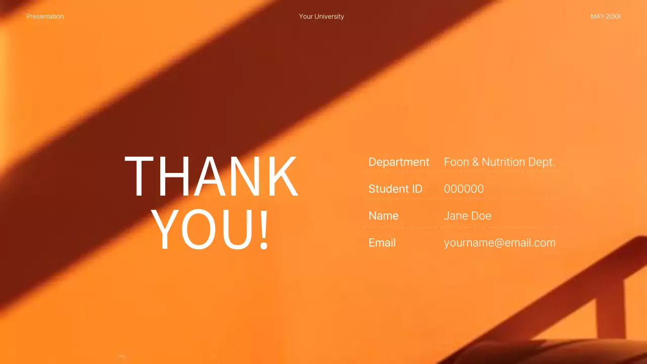 Blue Modern Nutrition Guide Presentation