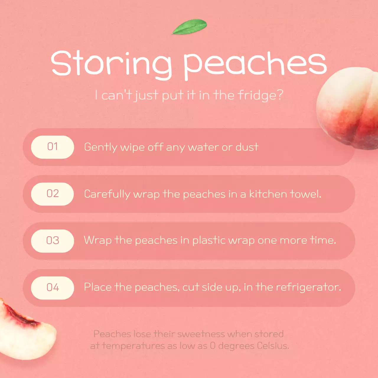 Pink Modern Peach Promotion Instagram Carousel