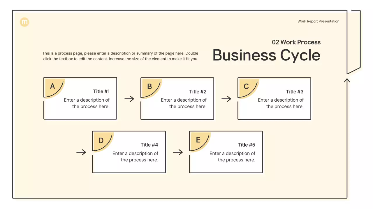 Beige Professional Marketing Report Presentation
