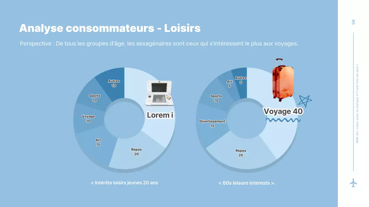 Fenêtres d'avion en bleu, concept de publicité pour une compagnie aérienne, briefing