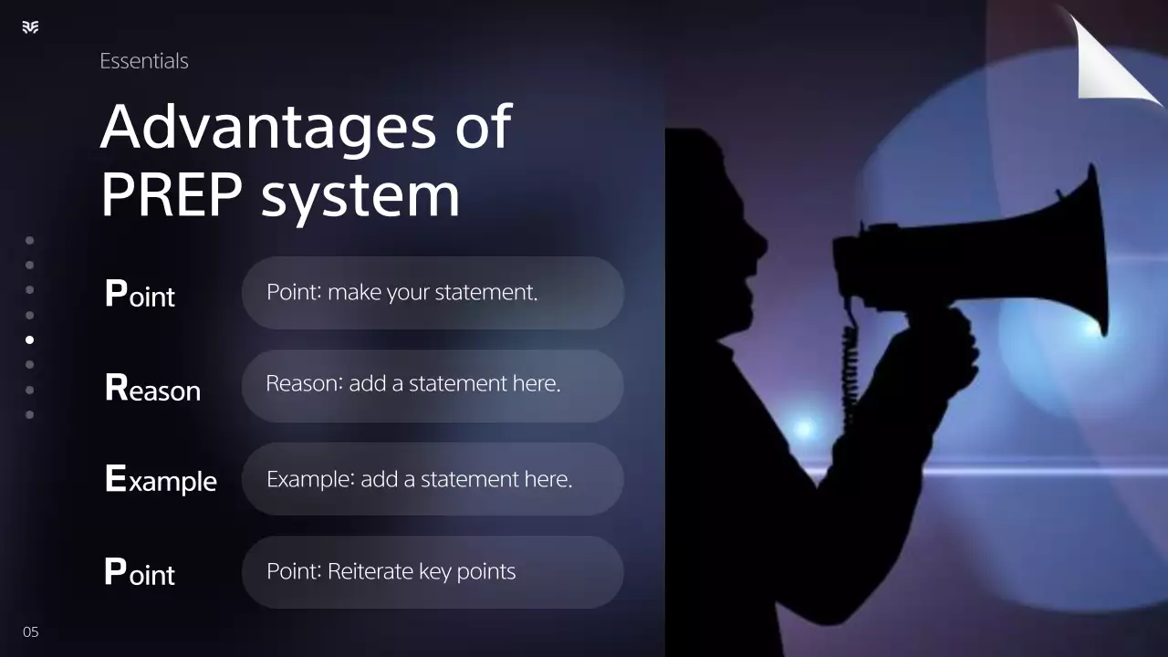 해군 전문가 연설 과정 프레젠테이션