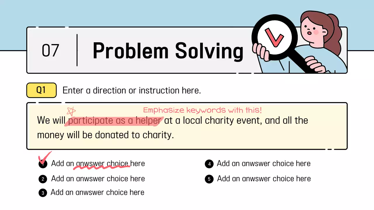 Yellow Modern English Class Guideline Presentation
