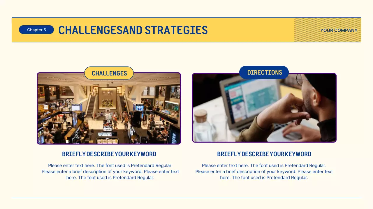 Yellow Modern Business Report Presentation