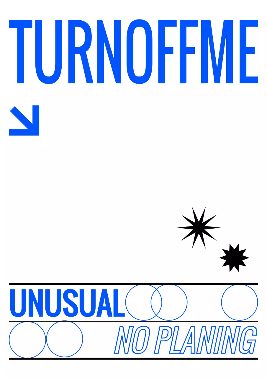 青と黒のヒップなコンセプトのセレクトショップの広報及び商品展示用。