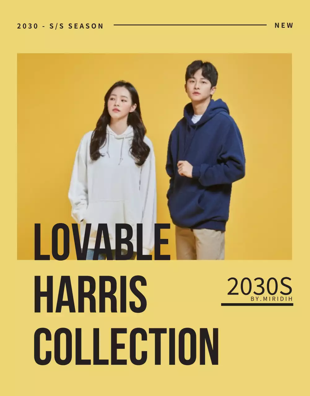 黄色 モダン ファッション カタログ 詳細ページ