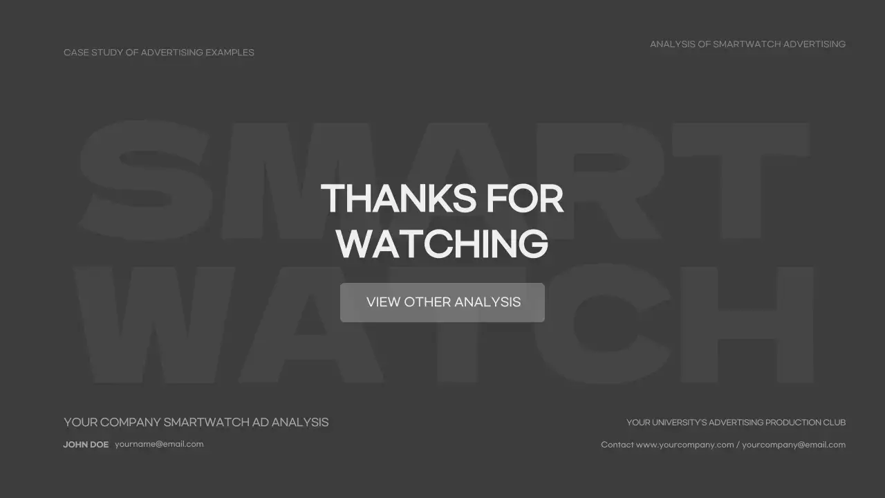 그레이 프로페셔널 스마트워치 보고서 프레젠테이션