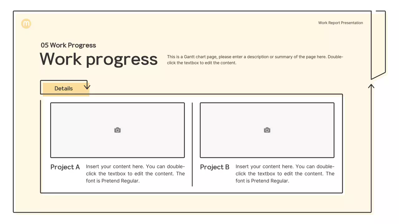 Beige Professional Marketing Report Presentation