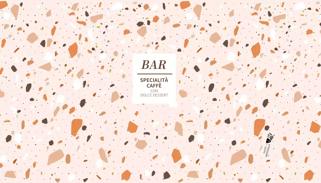 Bicchieri di carta da caffè con motivi colorati