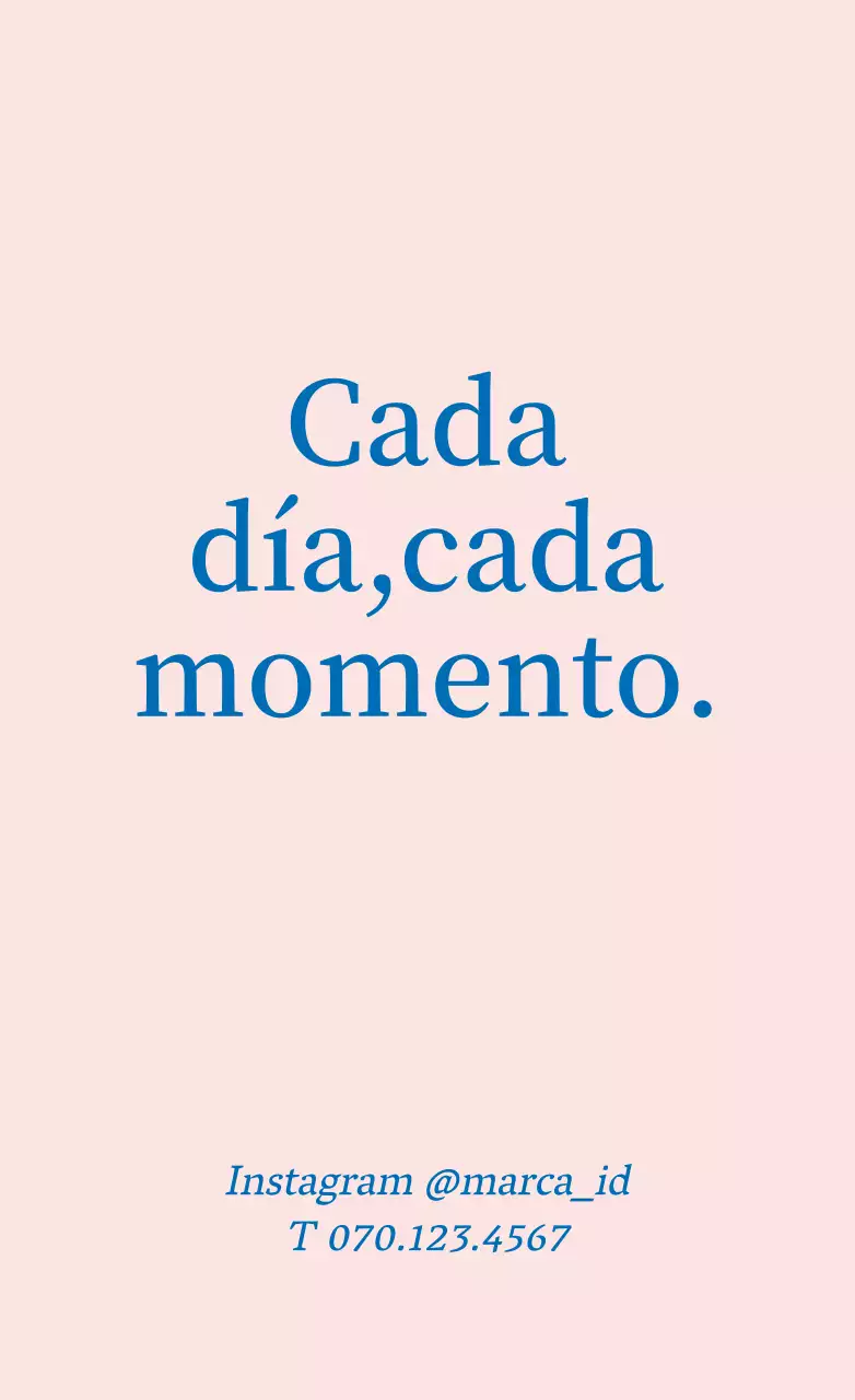 Etiquetas de marca sencillas en rosa y azul