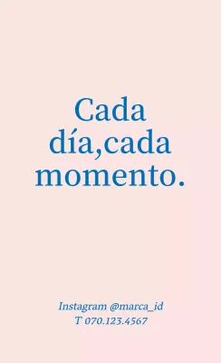 Etiquetas de marca sencillas en rosa y azul